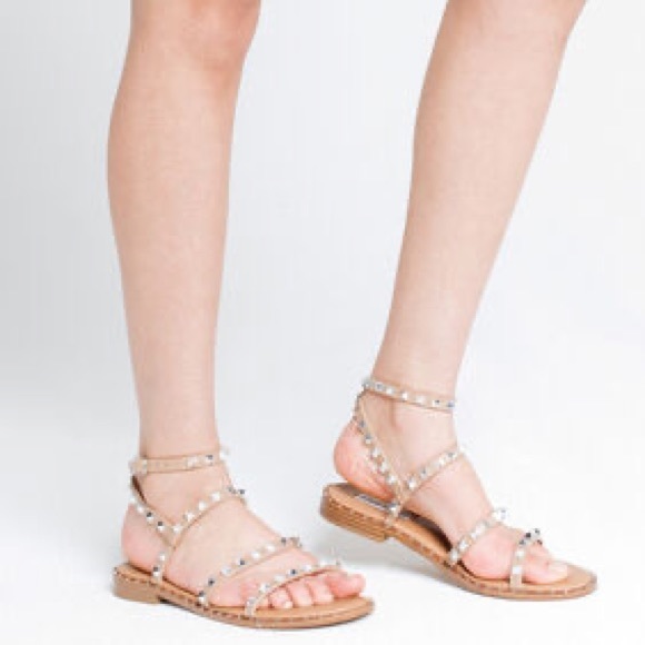 Steve Madden Transport Studded Strappy Sandal - Picture 4 of 9